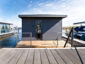 Beautiful houseboat in Marina of Volendam